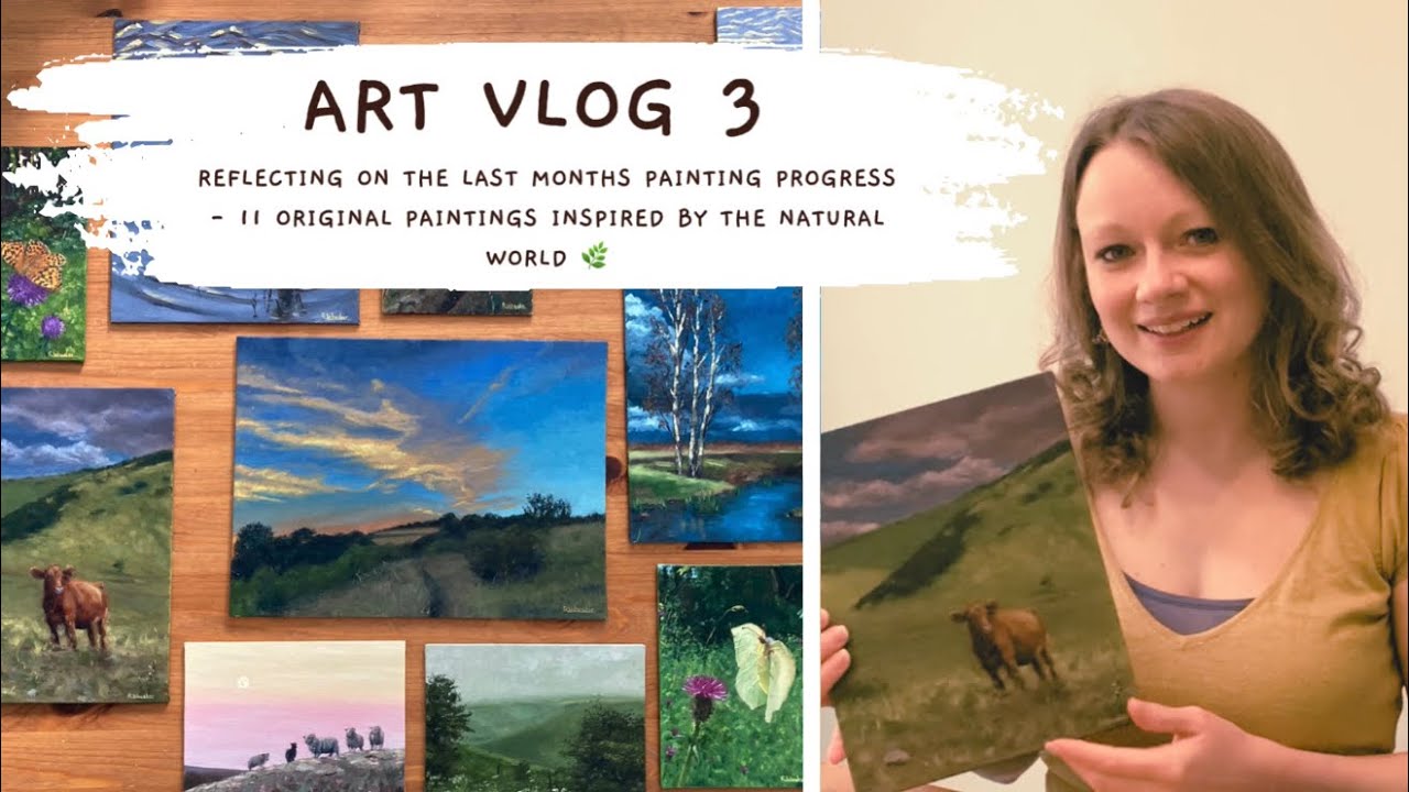PAINTING ORIGINAL OIL PAINTINGS FOR A MONTH 🎨 finding inspiration in ...
