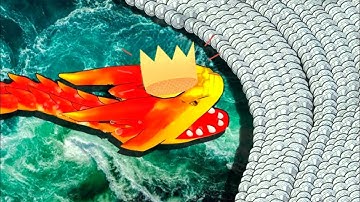 Snake Clash! MAX LEVEL! Epic Snake Clash.io Gameplay! #01