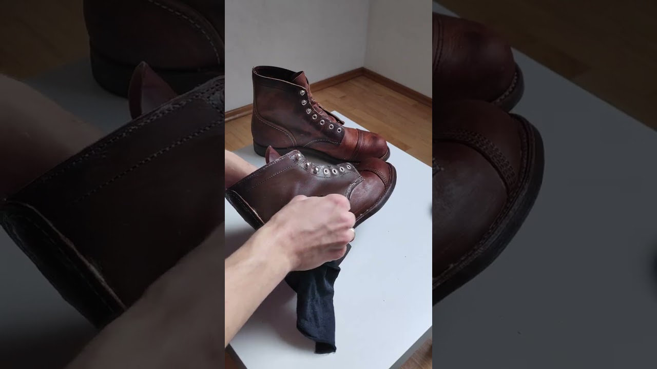 Red Wing Iron Ranger 8085 - cleaning and conditioning