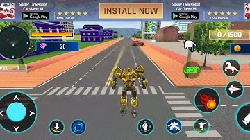 Horse Robot Car Game-Android Gameplay