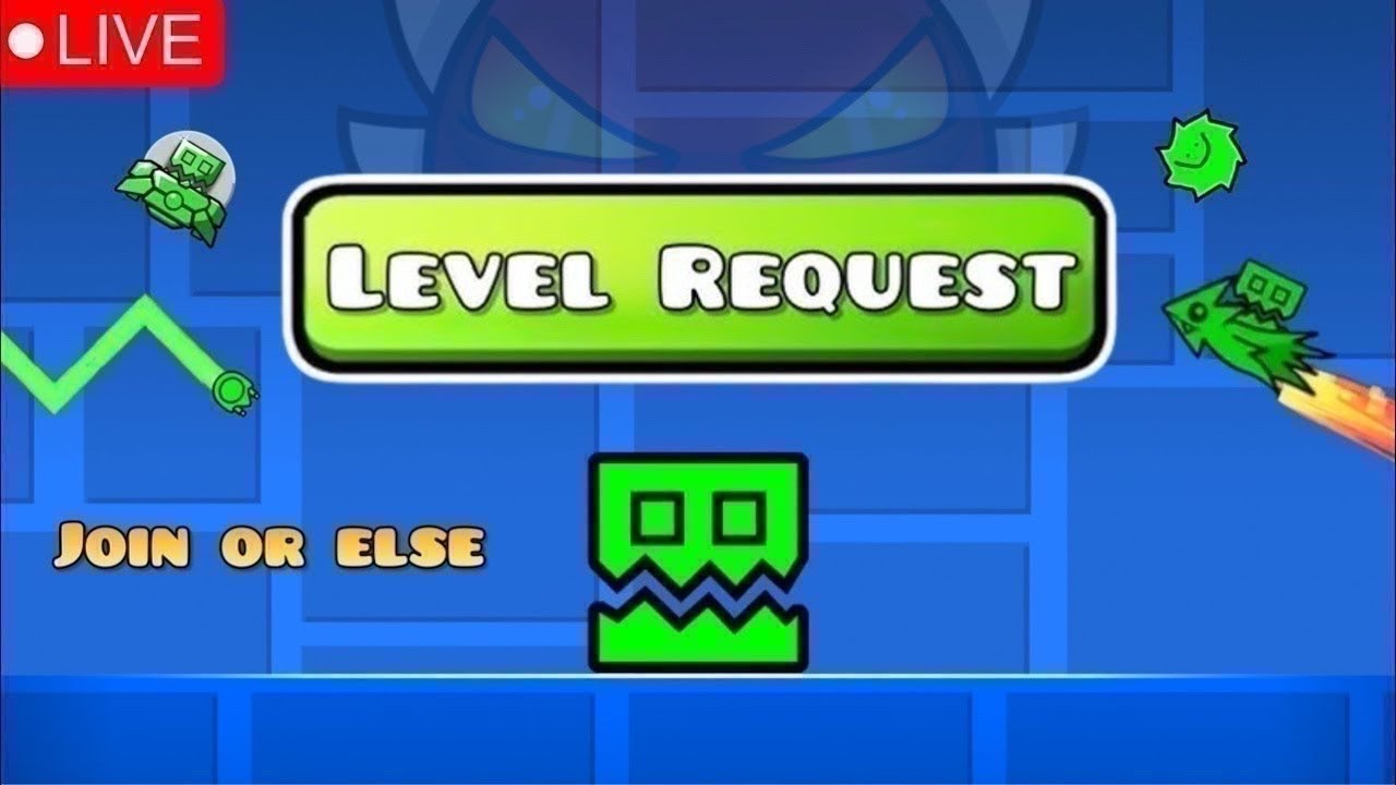 🔴Live Geometry Dash level requests (READ DESC) - YouTube