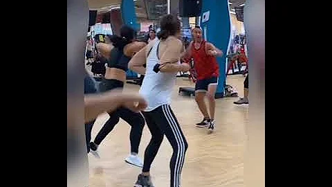 Indoors Zumba Class At Lucille Roberts Forest Hill...