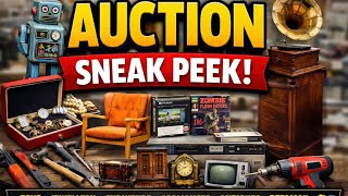 Auction Sneak Peek 👀 Vintage Toys, Jewellery & Rare Pre-Cert Betamax! | Grimsby Auction