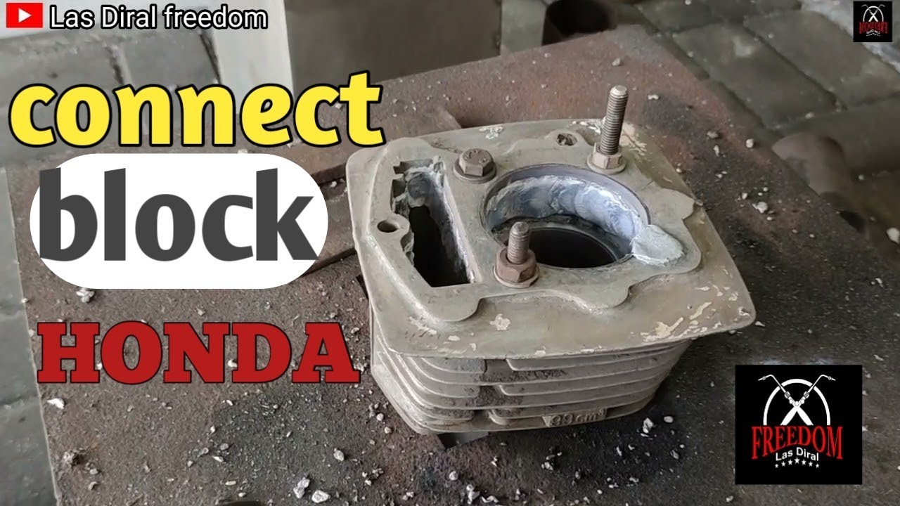 welding cylinder block las aluminium sambung block welding