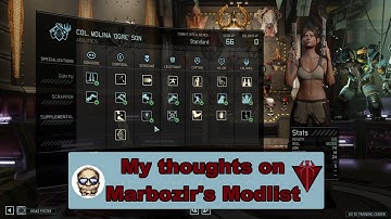 I talk about Marbozir