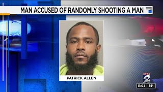 Man accused of randomly shooting man outside gas station arrested, HCSO says