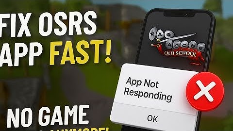 How to Fix Osrs App Not Working, Keeps Crashing & Not Loading Issue