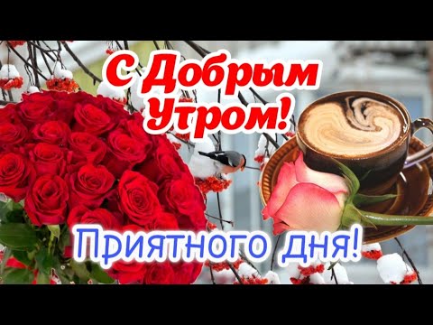 ☕️ С Добрым Утром! 🌹 Тепла и уюта Вашему дому! 🤗 Красивые пожелания Доброго Утра и Хорошего Дня