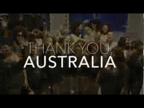 The Mrs. Carter Show: Thank You, Australia