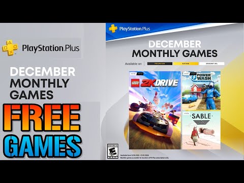 PS Plus free games December 2023