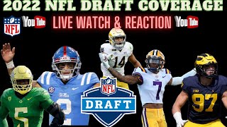 2022 NFL DRAFT COVERAGE LIVE - DAY 1