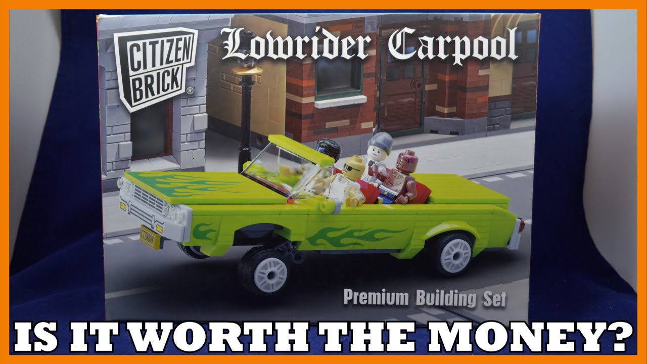 Citizen Brick Lowrider Carpool Custom Lego Set Review