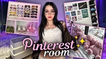 I had a TERRIBLE ROOM before/ ROOM MAKEOVER ✨ pinterest inspired