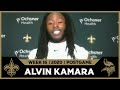Alvin Kamara on NFL record 6 TD Game in Win  | Saints-Vikings Postgame