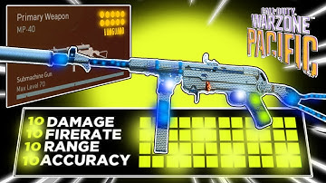 the *NO RECOIL* MP40 CLASS in WARZONE (BEST MP40 CLASS SETUP)