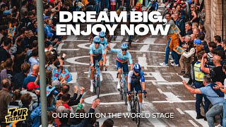 Our unforgettable WORLD TOUR debut in the AMSTEL GOLD RACE  | DOCUMENTARY pt. II