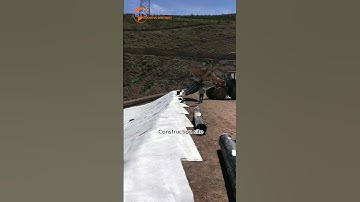 #Geomembrane #LLDPE#HDPE #Geomembrane installation