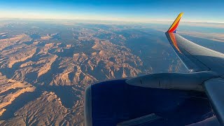 Gorgeous Morning Landing in Las Vegas (LAS)  Southwest Airlines 737800
