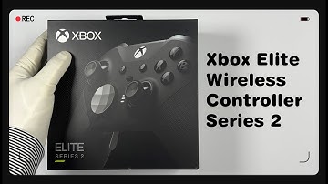 Unboxing |  Xbox Elite Wireless Controller Series 2 | ASMR
