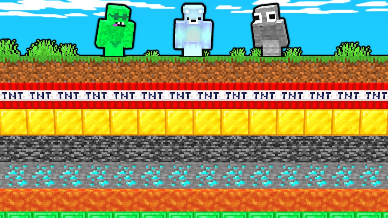 Minecraft, But The World is in OP LAYERS...