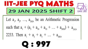 Let a_1  ,a_2  ,…,a_2024 be an Arithmetic Progression such that a_1+(a_5+a_10+a_15+⋯+a_2020 )+a_2024