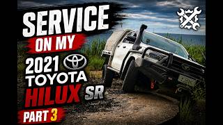 Service on my 2021 Toyota Hilux SR Part 3