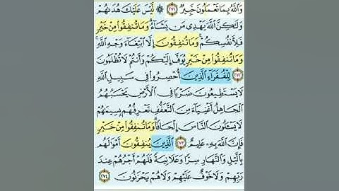 تيسير حفظ سورة البقرة بالتكرار ربع (ليس عليك هداهم ) مكرر 3 مرات بصوت الشيخ عبد الباسط