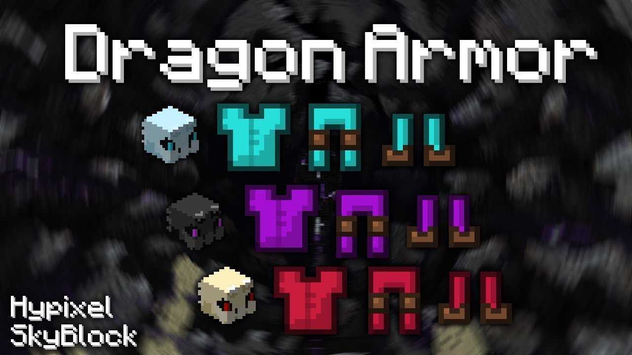 Hypixel SkyBlock how to get Dragon Armor guide YouTube