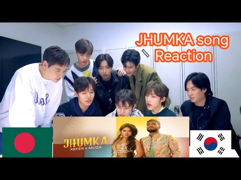 Korean reaction to  Xefer x Muza - Jhumka - MUZA | Bangla song reaction | bts