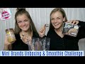 Mini Brands Unboxing & Smoothie Challenge Jacy and Kacy