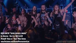 Iced Earth - Seven Headed Whore - El Corazon Seattle 3.5.18