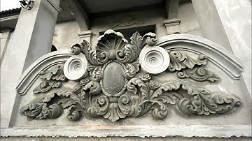 Tiếp tục phần 2 hướng dẫn làm phù điêu mặt tiền tân cổ điển