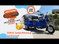 Elektro Lastenfahrzeug auf Dreirad! 🥳 LIKEBIKE TARQEQ 600W 72V 20Ah Blei-Säure-Batterie