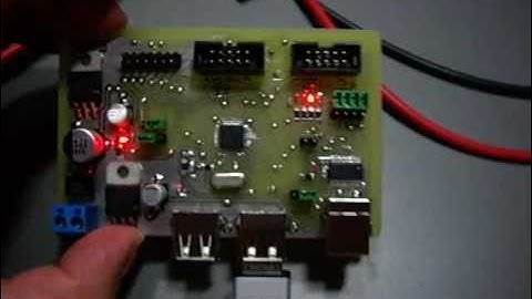 USB host controller board based on the FTDI Vinculum