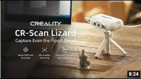 Best 3-D Scanner Printer Creality CR-Scan Lizard Capturing Fine Details of View | newgadgets