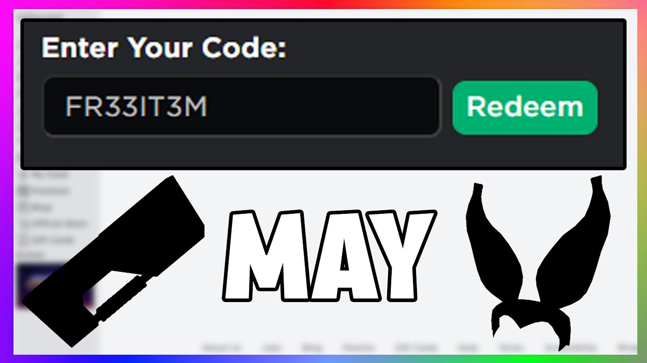 ROBLOX PROMO CODES 2021 MAY | All Working May 2021 Promo Codes