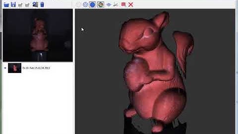 Structured light 3D Scanner