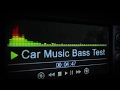 Car Music Bass Test