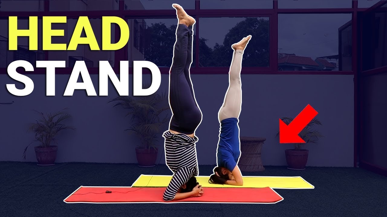 How to practice Head Stand || Sirsasana for beginners. pranayama schwangerschaft