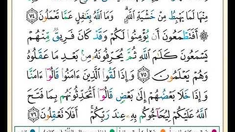 الصفحة رقم ( 11 ) من ختمة مصحف التجويد برواية حفص بصوت القارئ محمد حبش