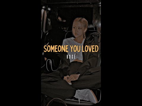 ROSÉ - 'Someone You Loved' (cover) | Portrait Lyrics Video