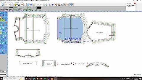 Winda cad software grading kaise karen mens short kurta #windacad #shortkurta #garments #winda