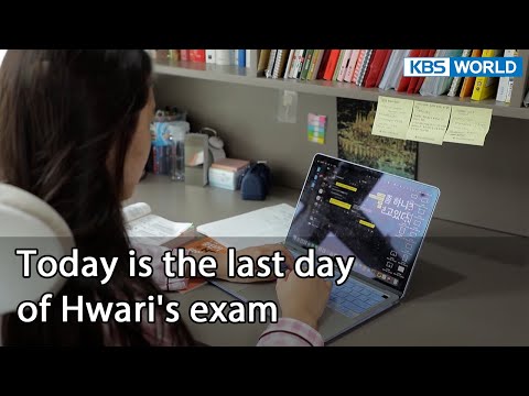 Today Is The Last Day Of Hwari's Exam | Kbs World Tv 220114