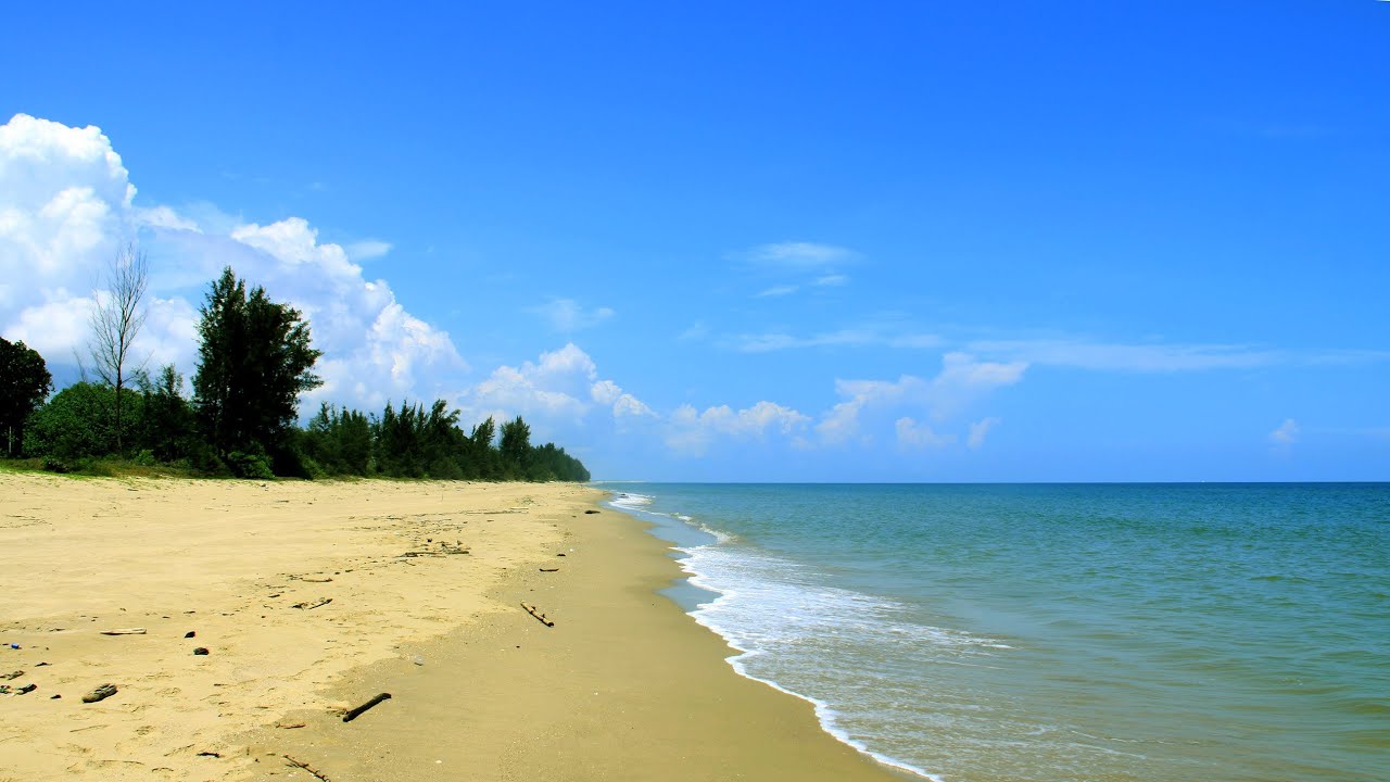 Snapshot of Pantai  Seri Kenangan Tutong Beach  YouTube