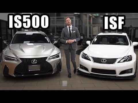 Lexus IS500 vs Lexus ISF! What's a Better Buy? Interior, Exterior and More!