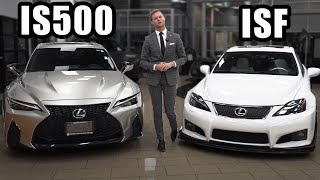 Lexus IS500 vs Lexus ISF! What's a Better Buy? Interior, Exterior and More!