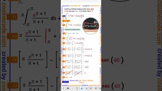 Solving A Definite Integral With Upperlowerpi
