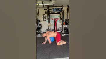 Quadruped Medicine Ball Trunk Rotation