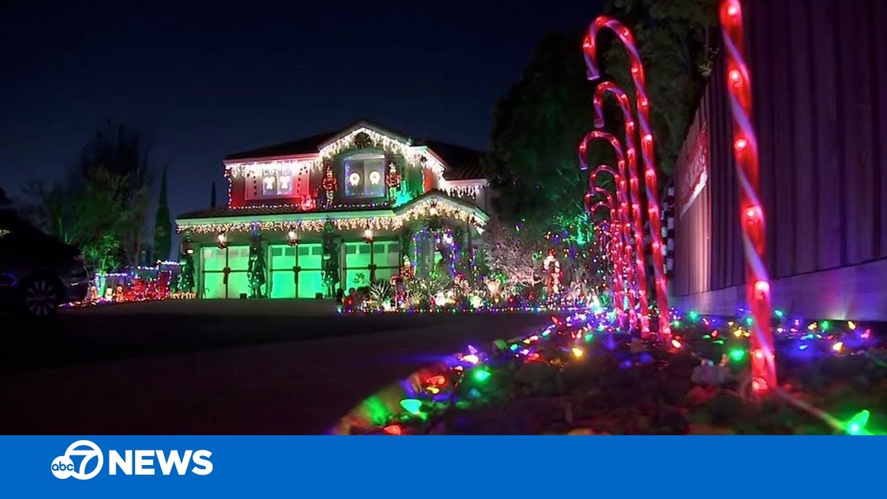 California family wins 10,000 for incredible holiday light display