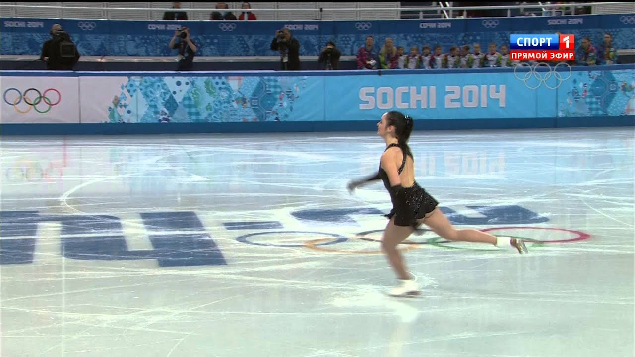 2014 Olympics Team Ladies SP OSMOND Kaetlyn CAN